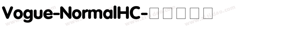 Vogue-NormalHC字体转换