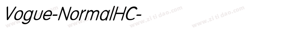 Vogue-NormalHC字体转换