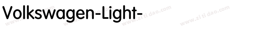 Volkswagen-Light字体转换 Volkswagen-Light字体转换