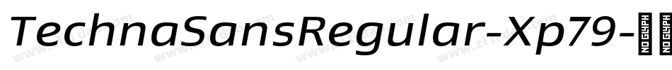 TechnaSansRegular-Xp79字体转换