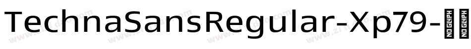 TechnaSansRegular-Xp79字体转换