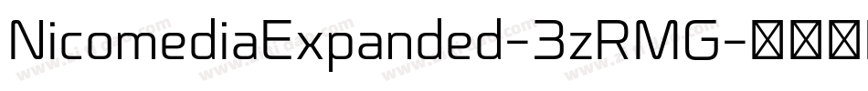 NicomediaExpanded-3zRMG字体转换