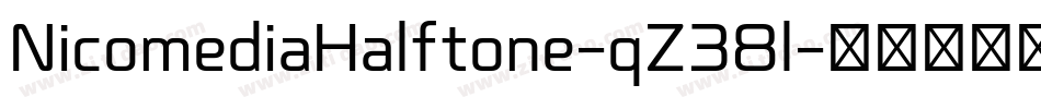 NicomediaHalftone-qZ38l字体转换