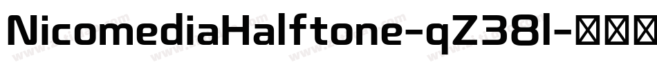 NicomediaHalftone-qZ38l字体转换