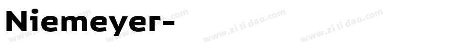 Niemeyer字体转换