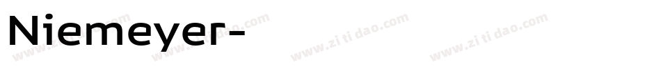 Niemeyer字体转换