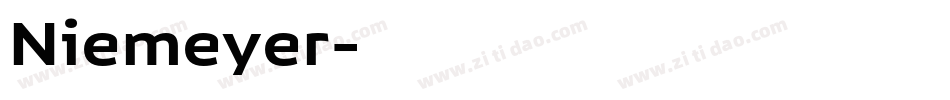 Niemeyer字体转换