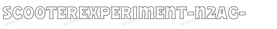 ScooterExperiment-n2Ag字体转换