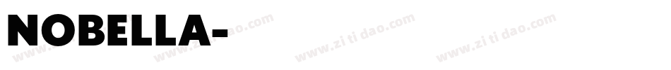 NOBELLA字体转换