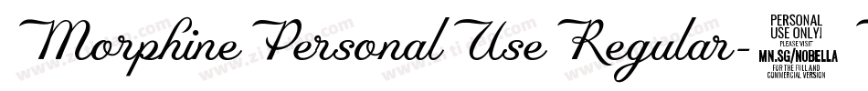 MorphinePersonalUseRegular-8ManZ字体转换 MorphinePersonalUseRegular-8ManZ字体转换