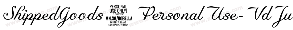 ShippedGoods1PersonalUse-VdJw字体转换