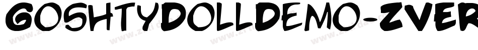 GoshtyDollDemo-ZVERz字体转换