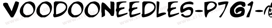 VoodooNeedles-p7G1字体转换