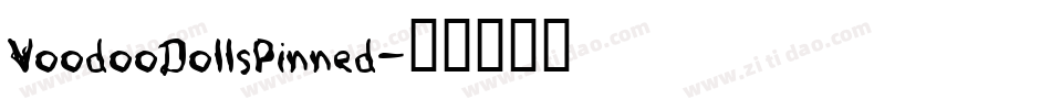 VoodooDollsPinned字体转换