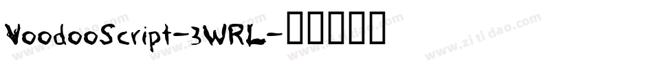 VoodooScript-3WRL字体转换