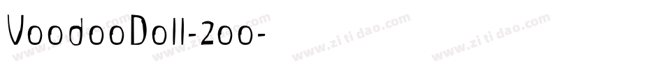 VoodooDoll-2oo字体转换