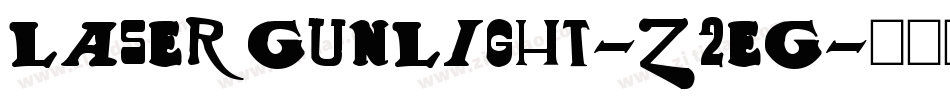 LaserGunLight-z2eG字体转换