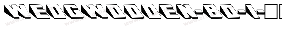 Wedgwooden-Bo-i字体转换