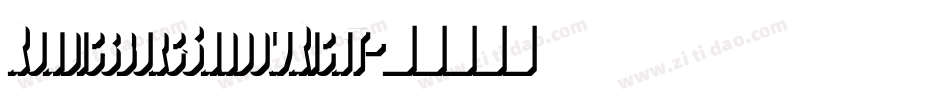 RundigsburgShadowRight字体转换