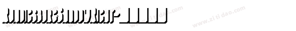 RundigsburgShadowRight字体转换