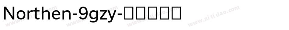 Northen-9gzy字体转换