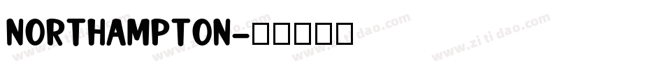 Northampton字体转换
