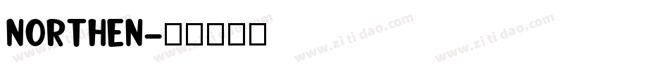 northen字体转换