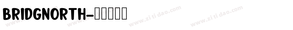 Bridgnorth字体转换