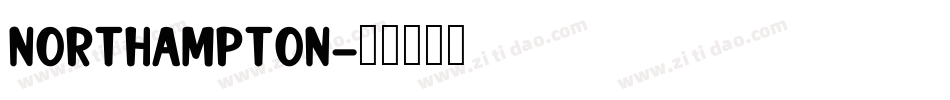Northampton字体转换
