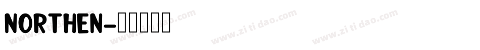 northen字体转换