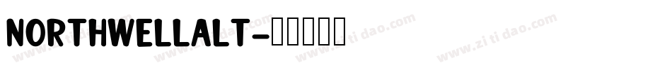 northwellalt字体转换