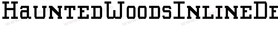 HauntedWoodsInlineDemo-w11wz字体转换