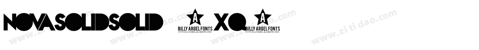 NovaSolidSolid-1Xq0字体转换 NovaSolidSolid-1Xq0字体转换