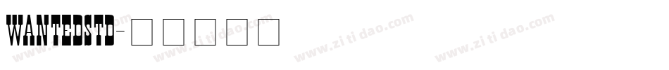 WantedStd字体转换