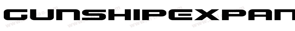 GunshipExpandedItalicExpandedItalic-r63B字体转换 GunshipExpandedItalicExpandedItalic-r63B字体转换