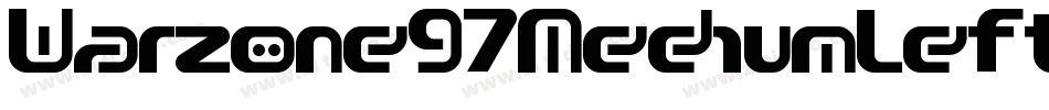 Warzone97MediumLeft-m27V字体转换