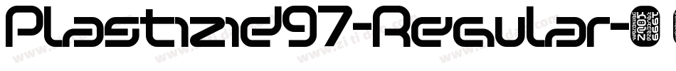 Plastizid97-Regular字体转换
