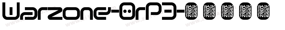 Warzone-OrP3字体转换