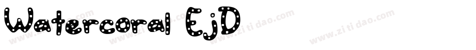 Watercoral-EjD8字体转换