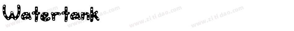 Watertank字体转换