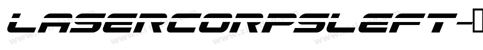 lasercorpsleft字体转换