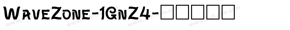 WaveZone-1GnZ4字体转换