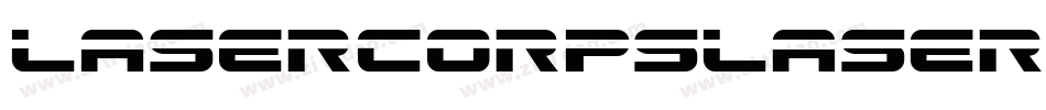 lasercorpslaserital字体转换