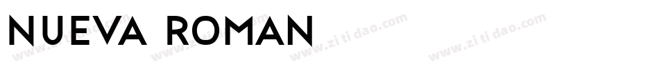 Nueva-Roman字体转换