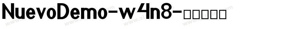 NuevoDemo-w4n8字体转换