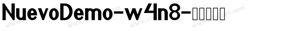 NuevoDemo-w4n8字体转换
