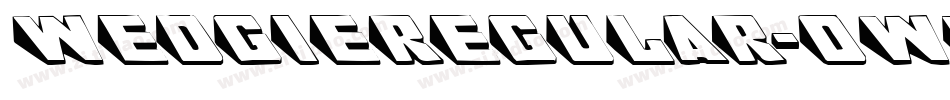 WedgieRegular-0WP4字体转换