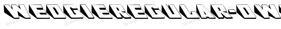 WedgieRegular-0WP4字体转换