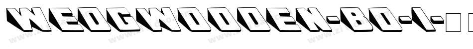 Wedgwooden-Bo-i字体转换