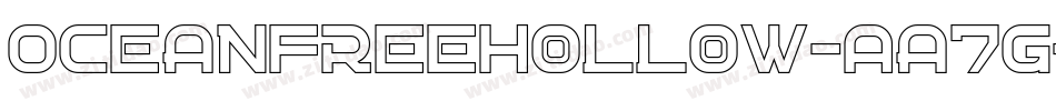 OceanFreeHollow-Aa7g字体转换
